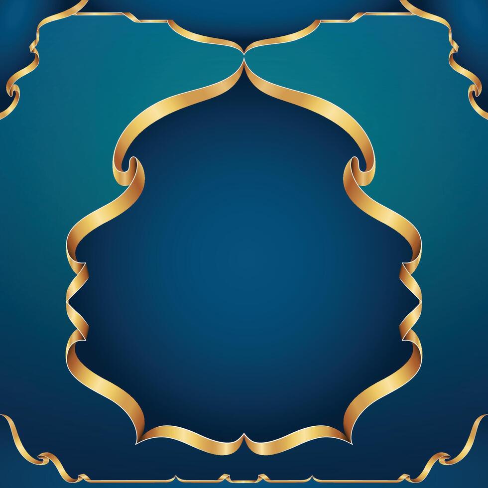 Frame Ribbon Style for Decoration vector
