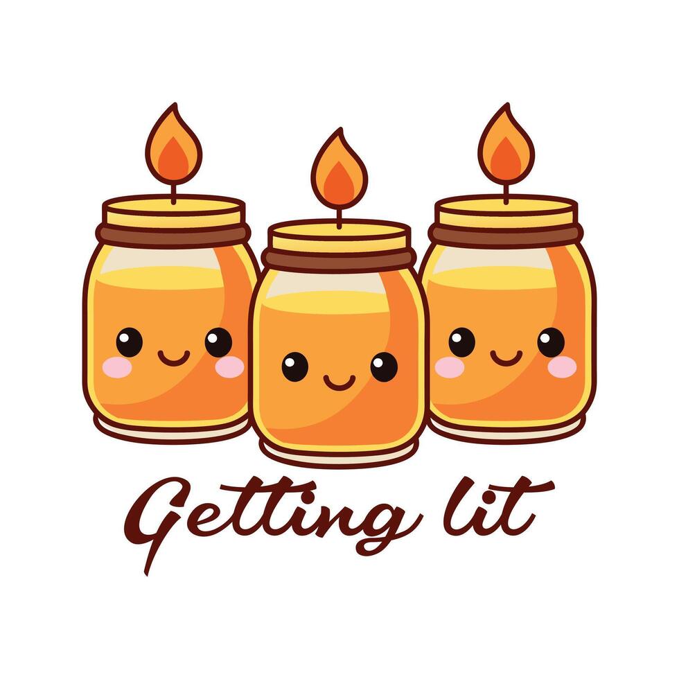 Thanksgiving Shirt - Give Thanks Design - Getting Lit Typography T-shirt Design vector