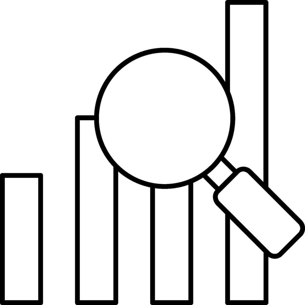 magnifying glass illustration design vector