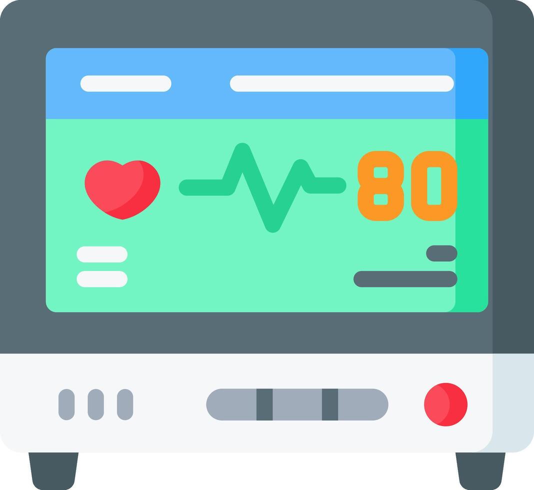 heart monitoring illustration design vector