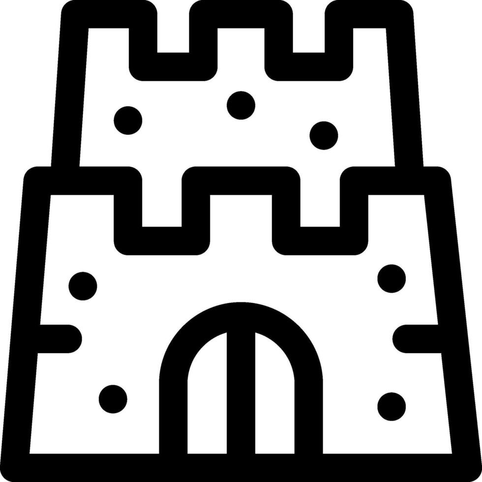 sand castle illustration design vector