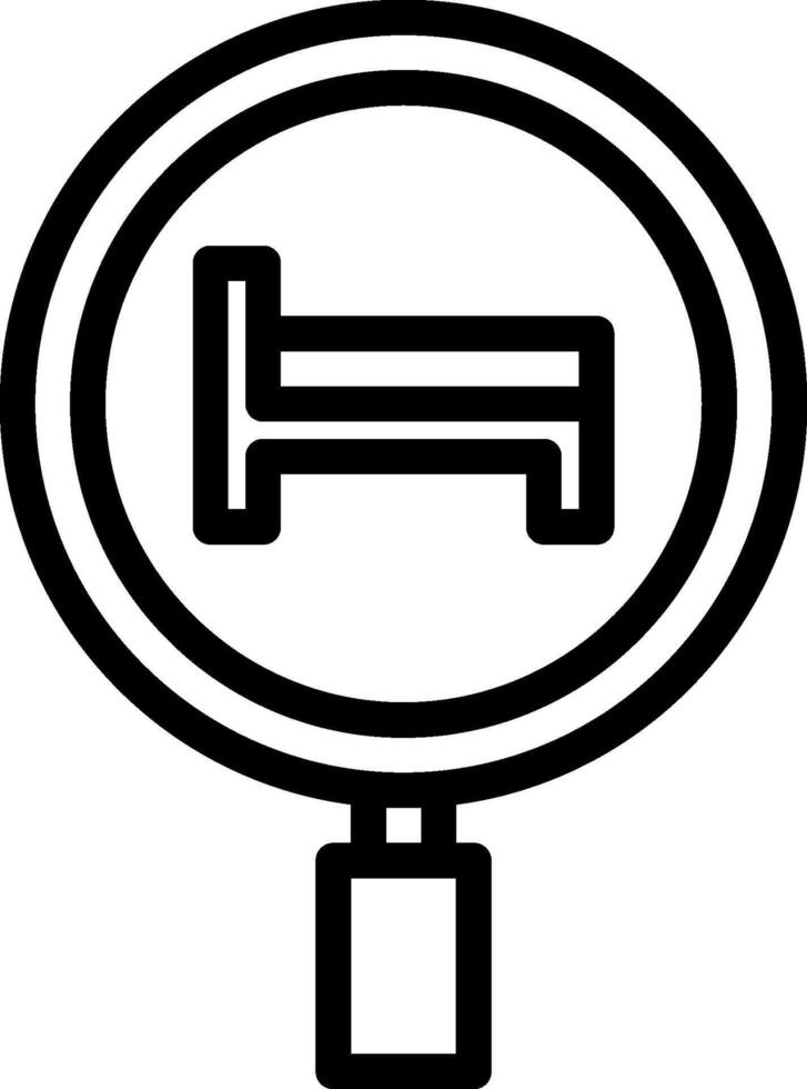search illustration design vector