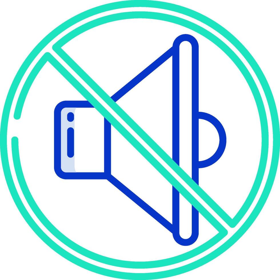 mute illustration design vector