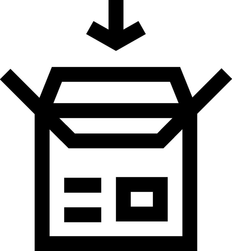open box illustration design vector
