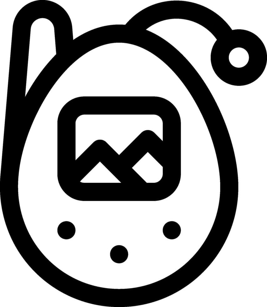 tamagochi illustration design vector