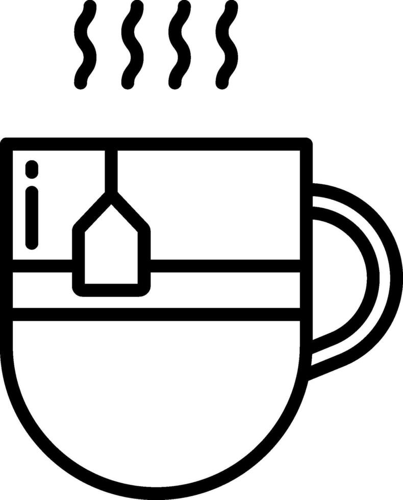 tea illustration design vector