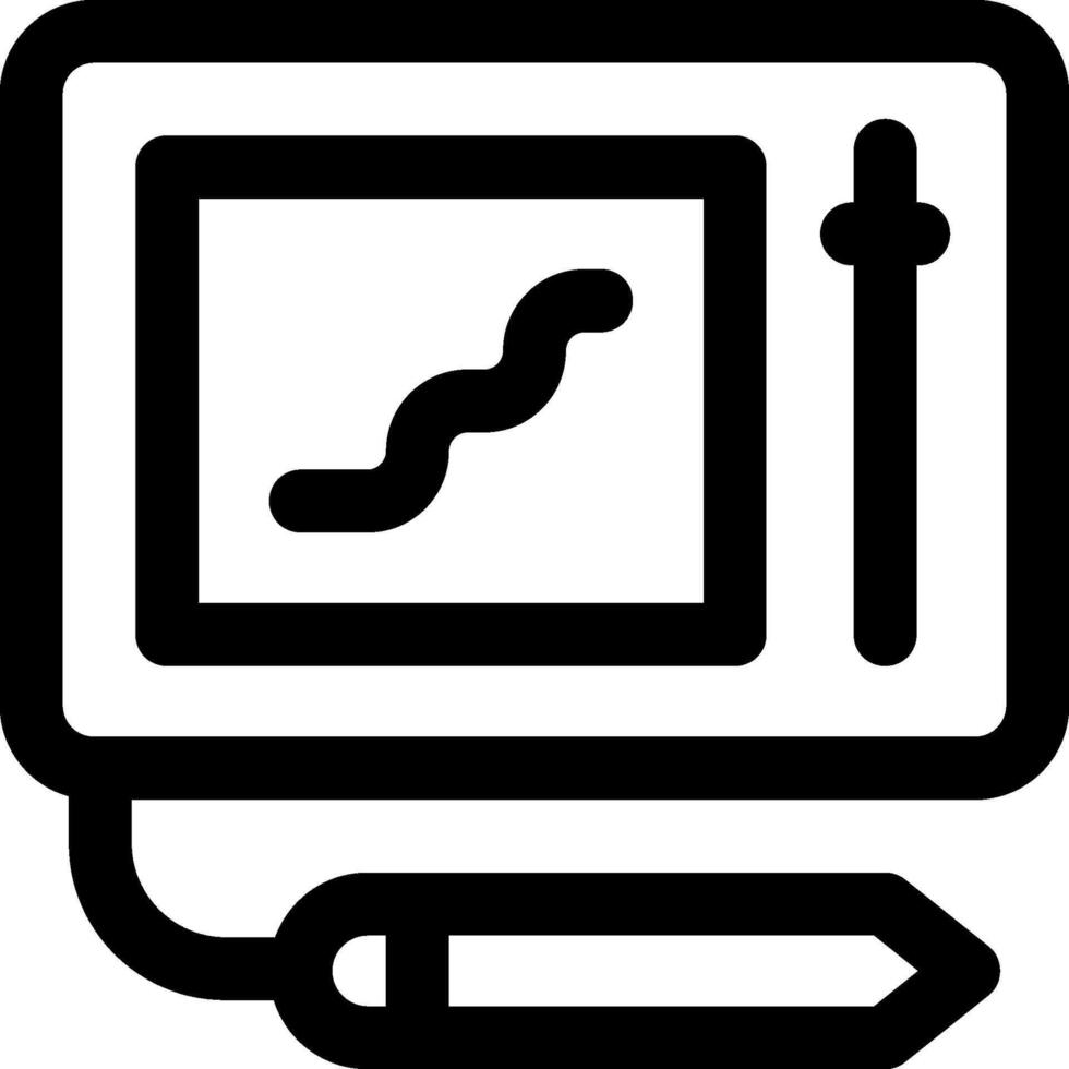 telesketch illustration design vector