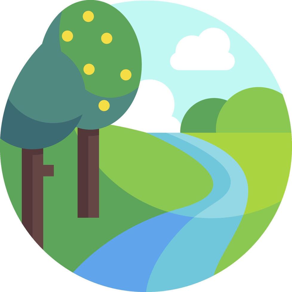 nature illustration design vector