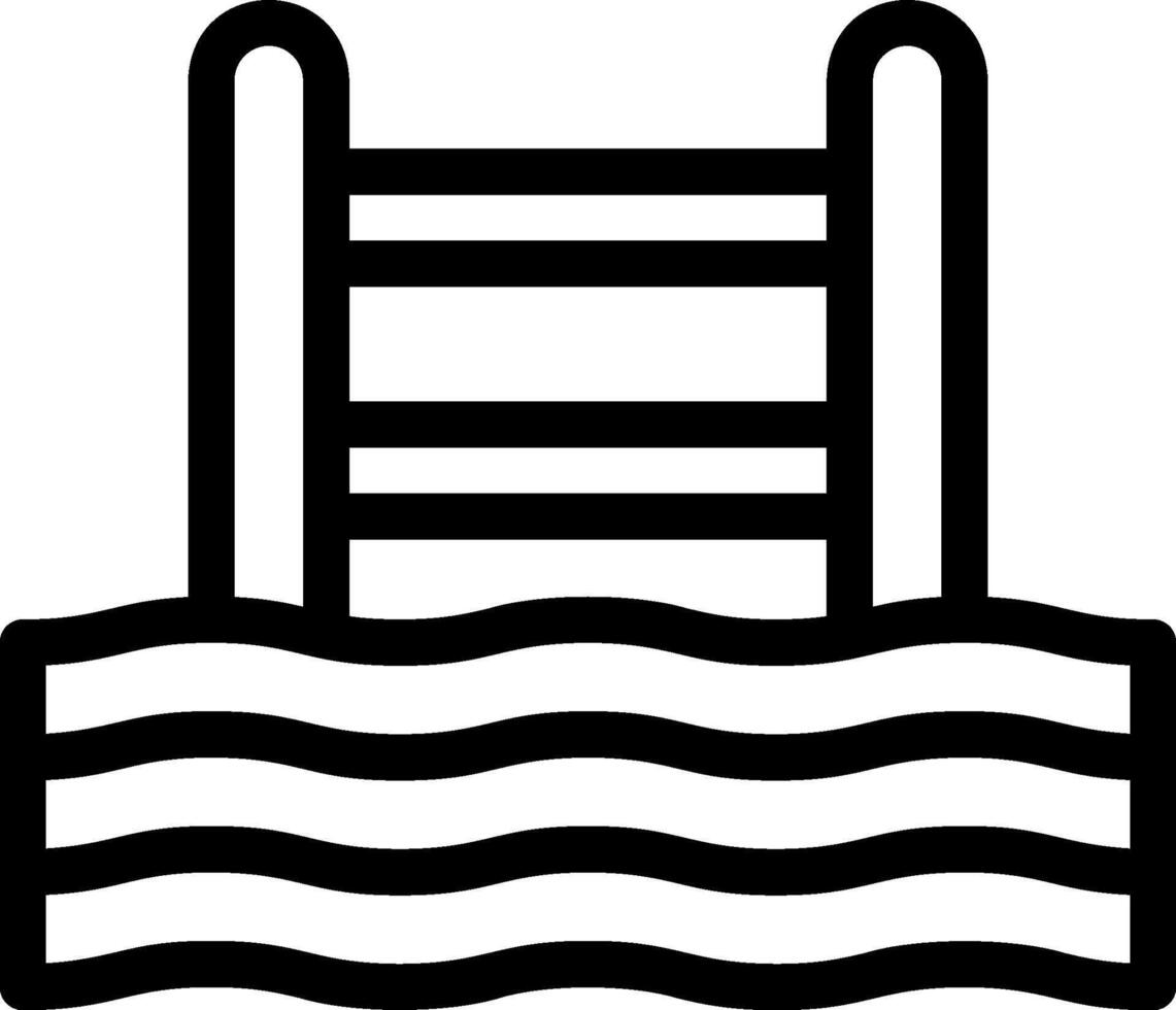 swimming pool illustration design vector