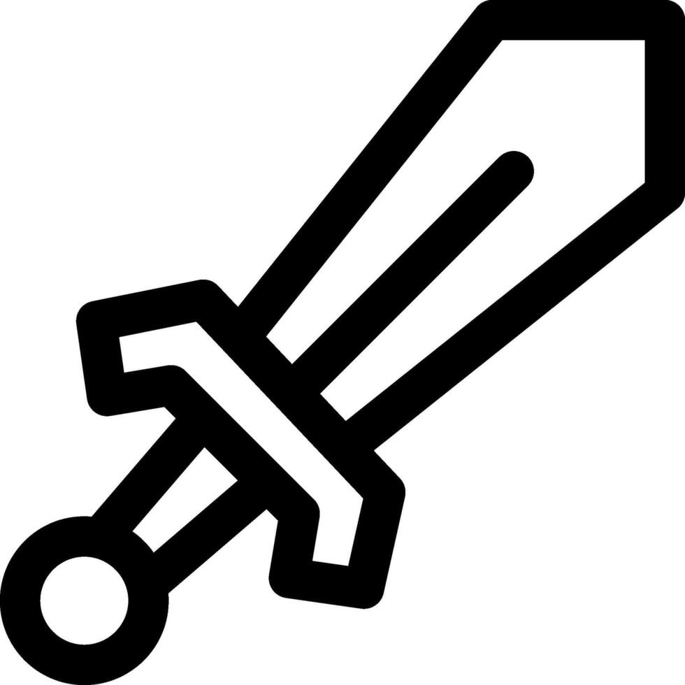 sword illustration design vector