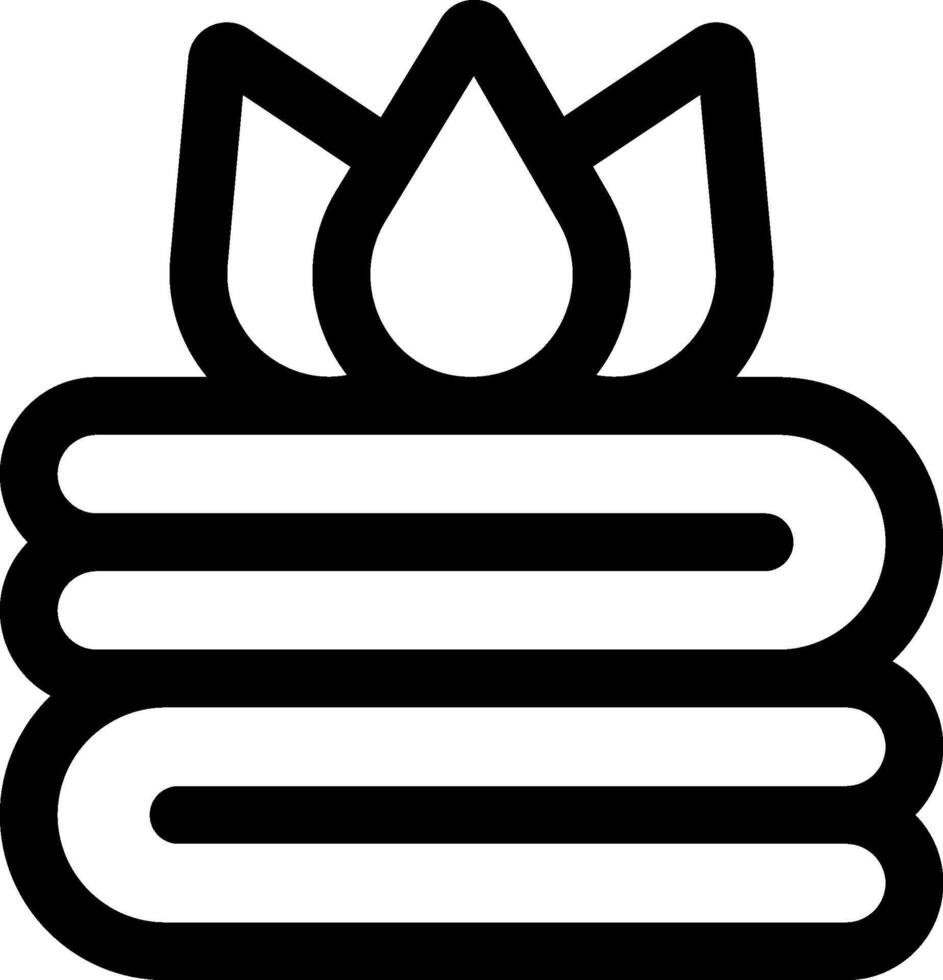 towel illustration design vector