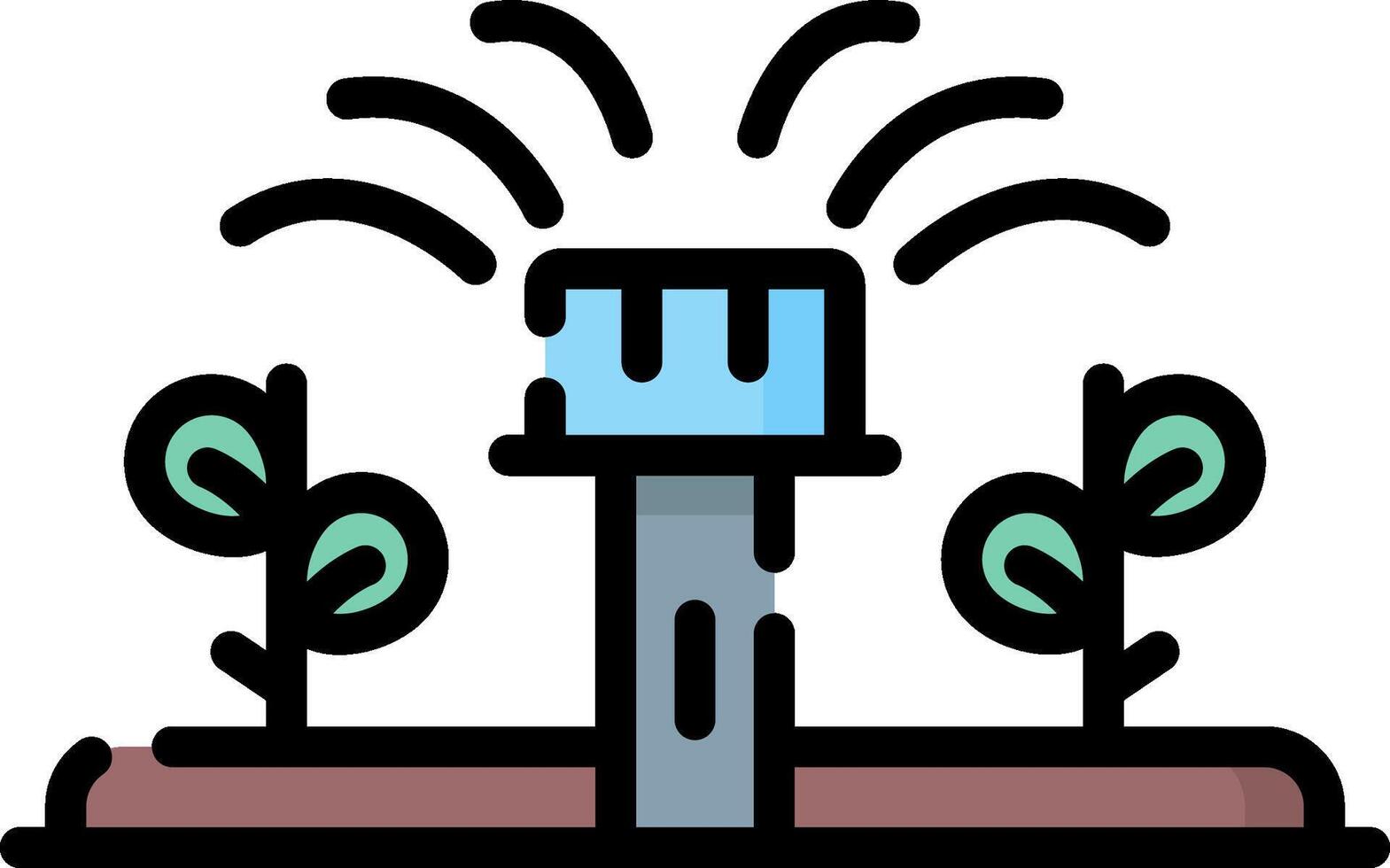 sprinkler illustration design vector