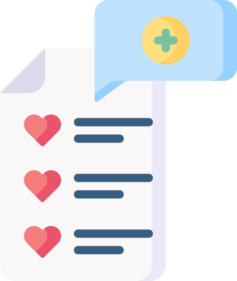 wishlist illustration design vector