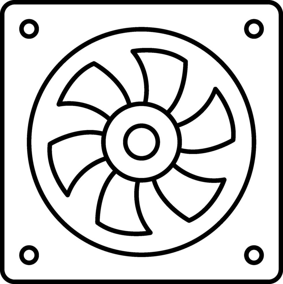 fan illustration design vector