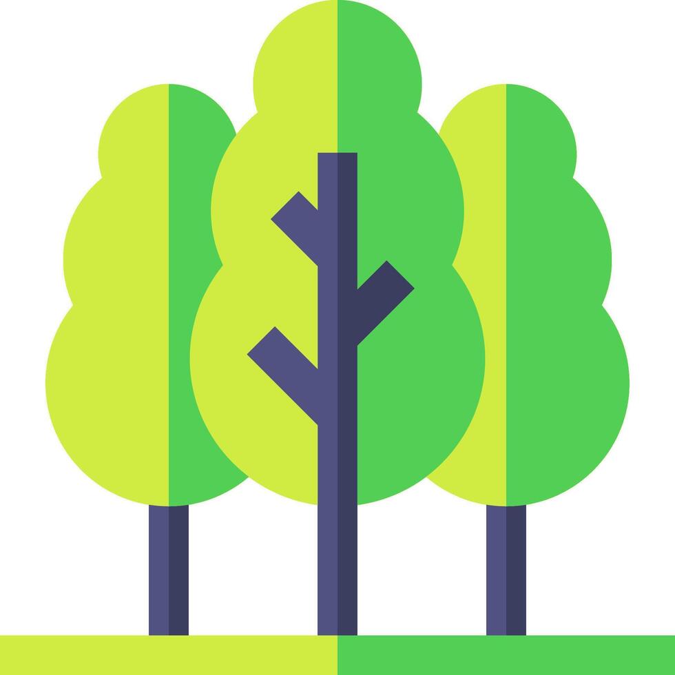trees illustration design vector