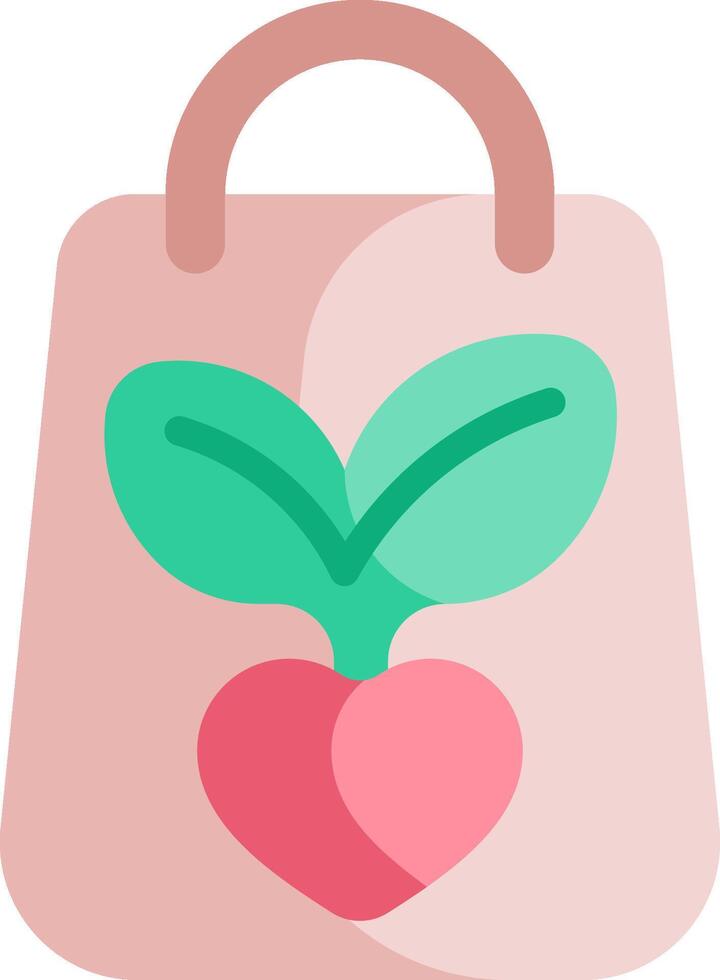grocery bag illustration design vector