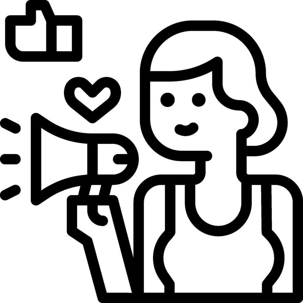 influencer illustration design vector