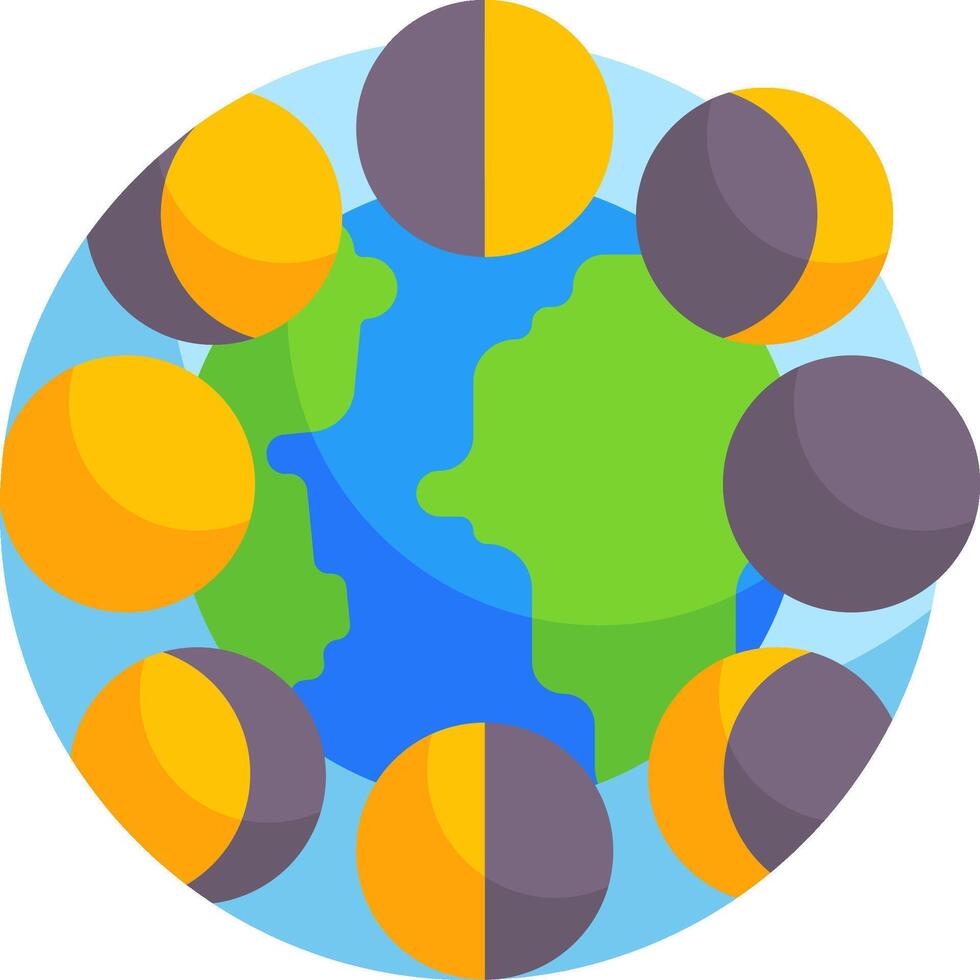 earth illustration design vector