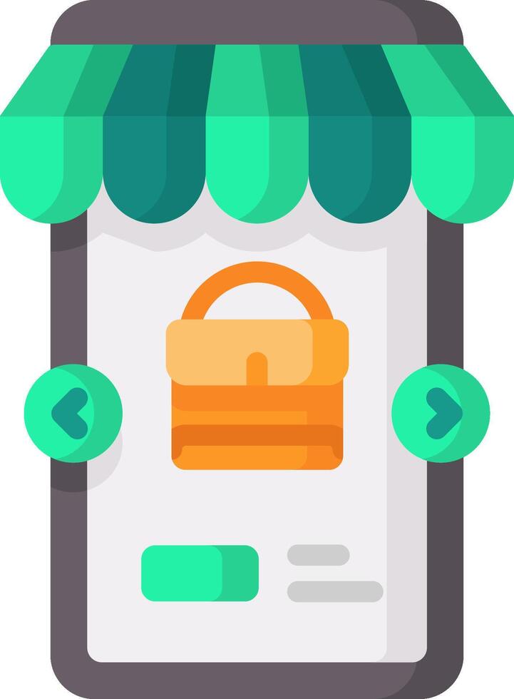 online store illustration design vector