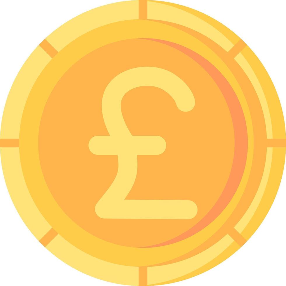 pound sterling illustration design vector