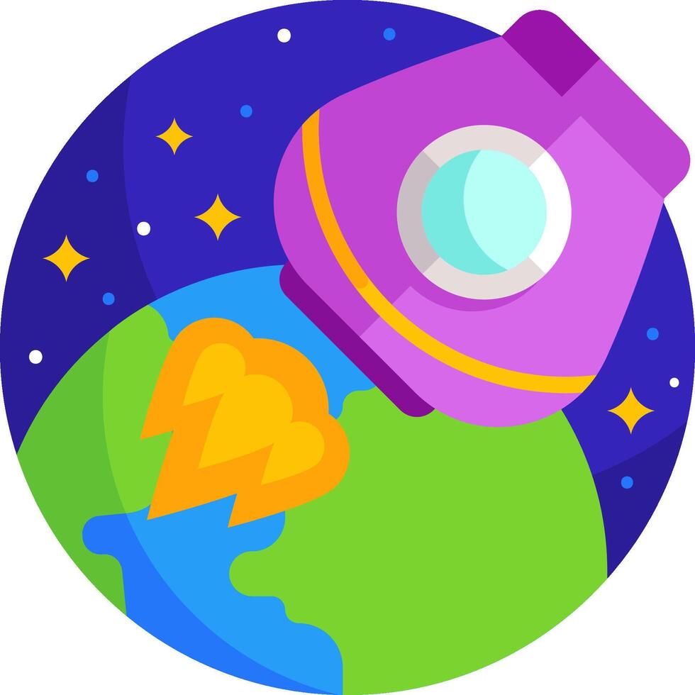 space illustration design vector