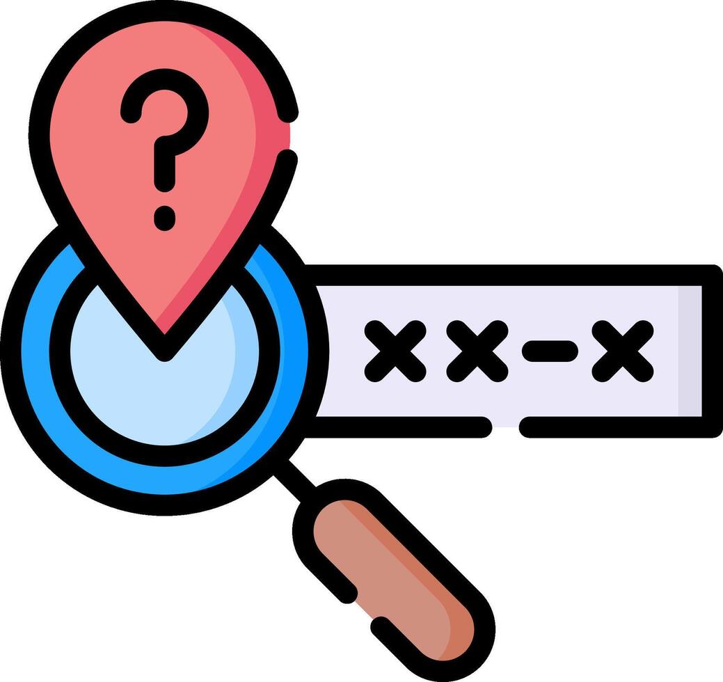 tracking illustration design vector