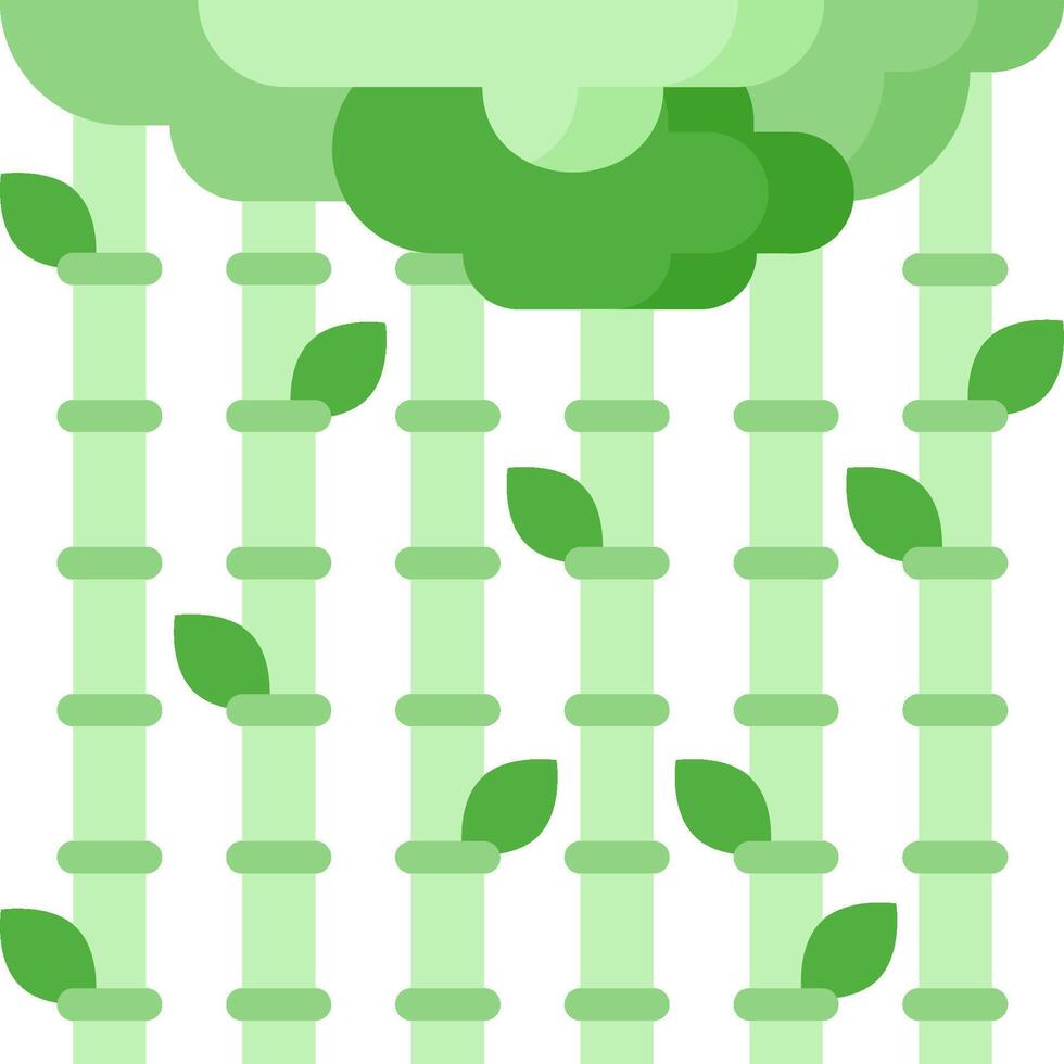 bamboo illustration design vector