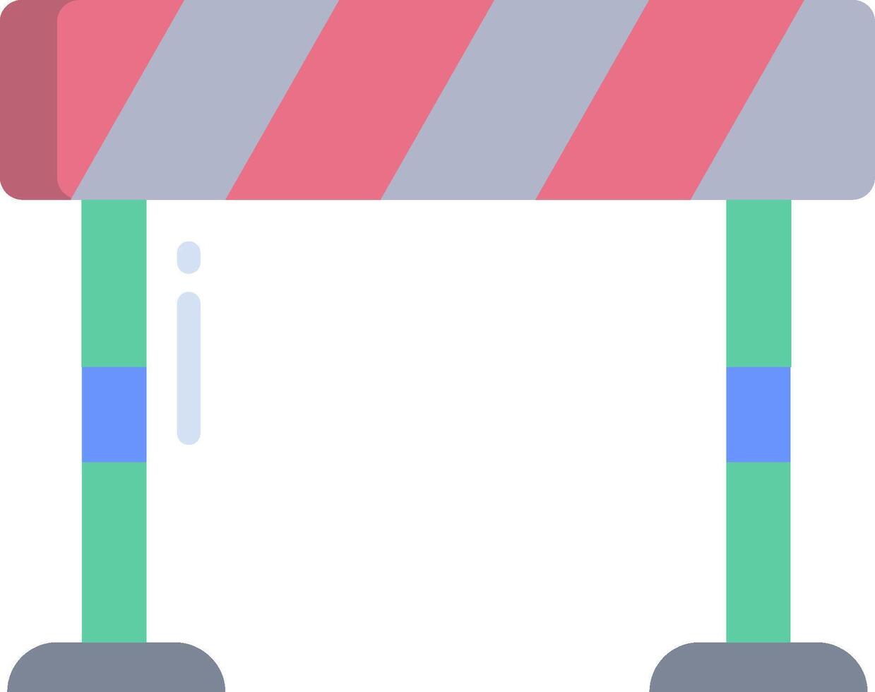 barrier illustration design vector