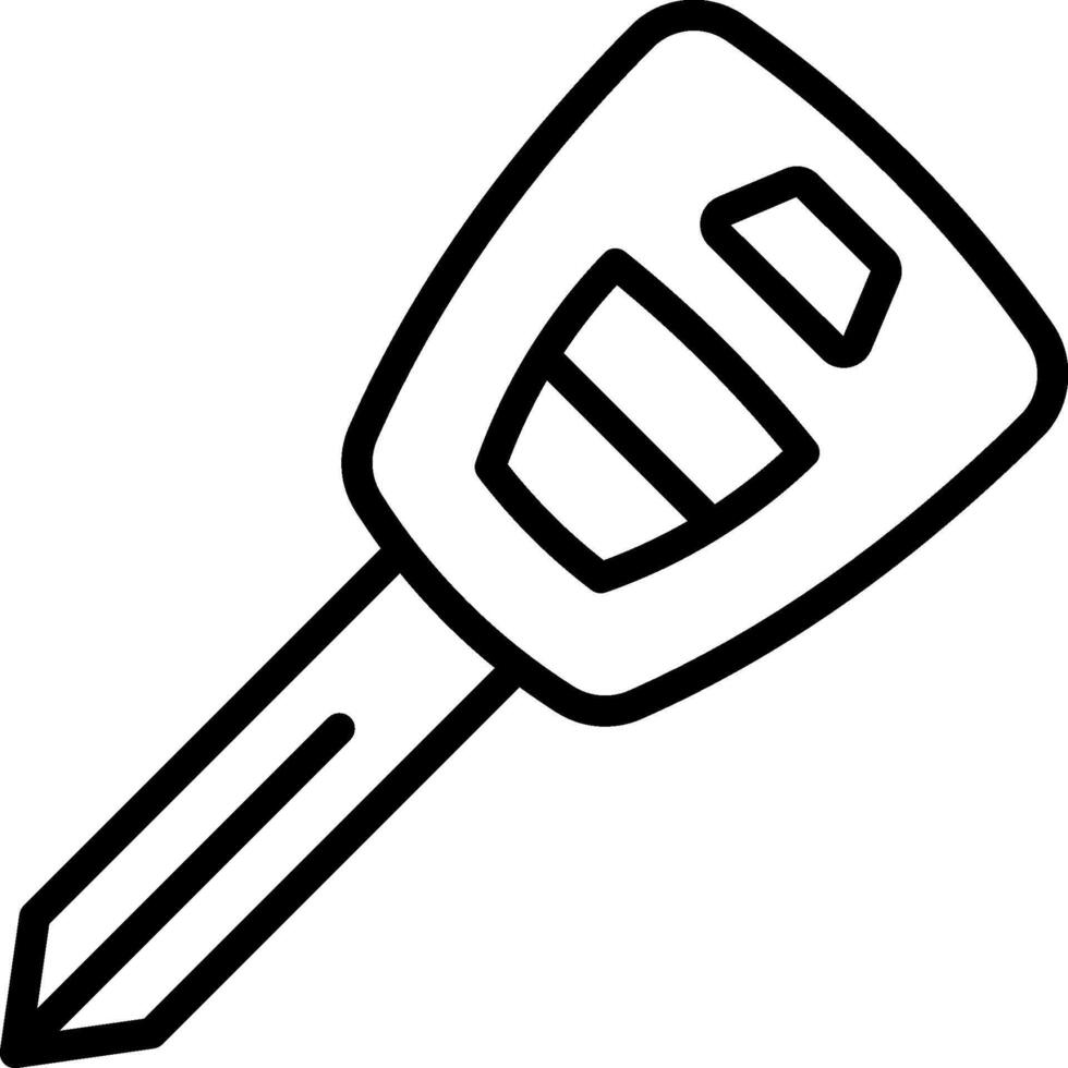 car key illustration design vector