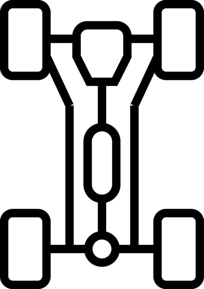 chassis illustration design vector