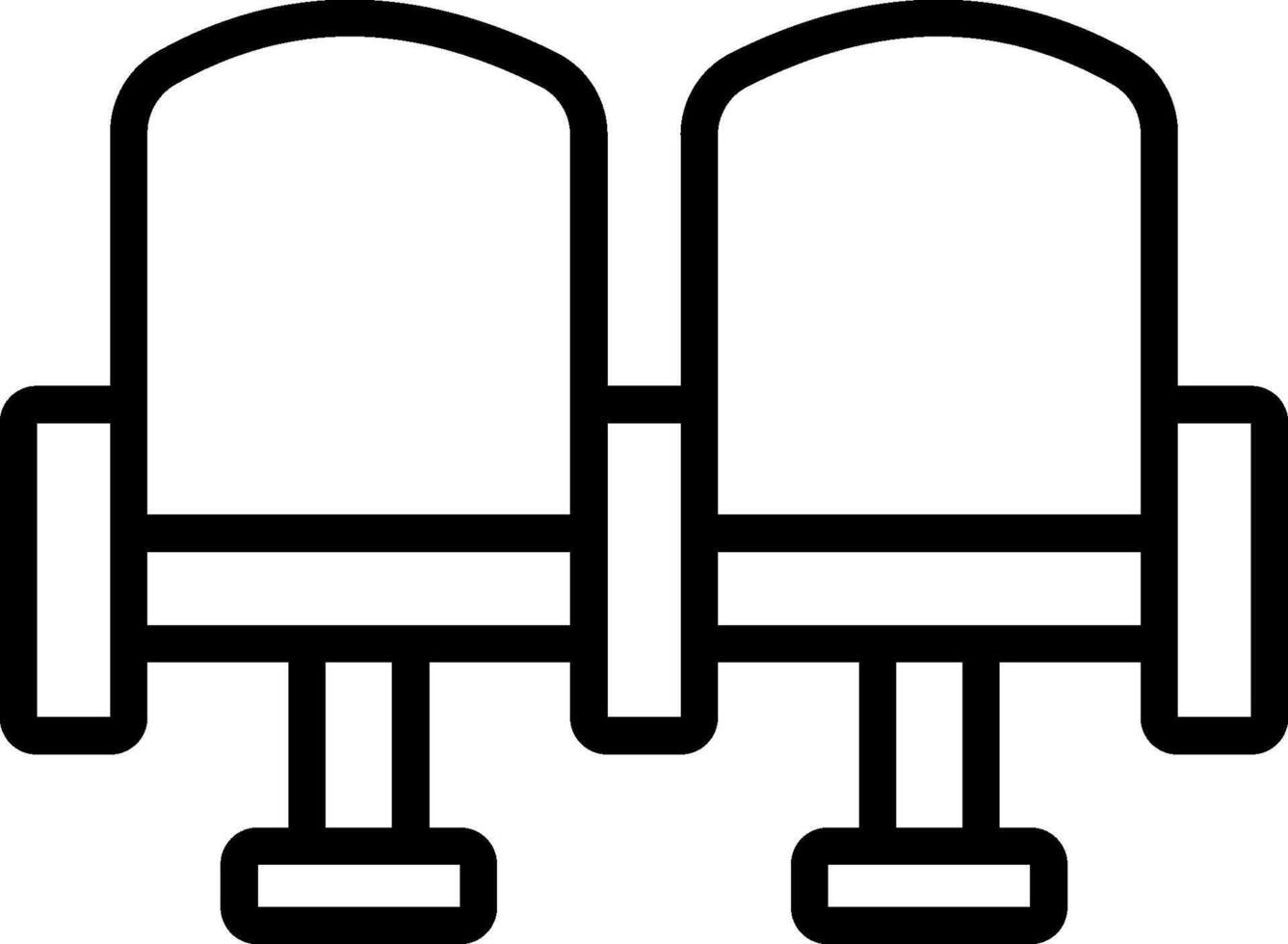 cinema seats illustration design vector