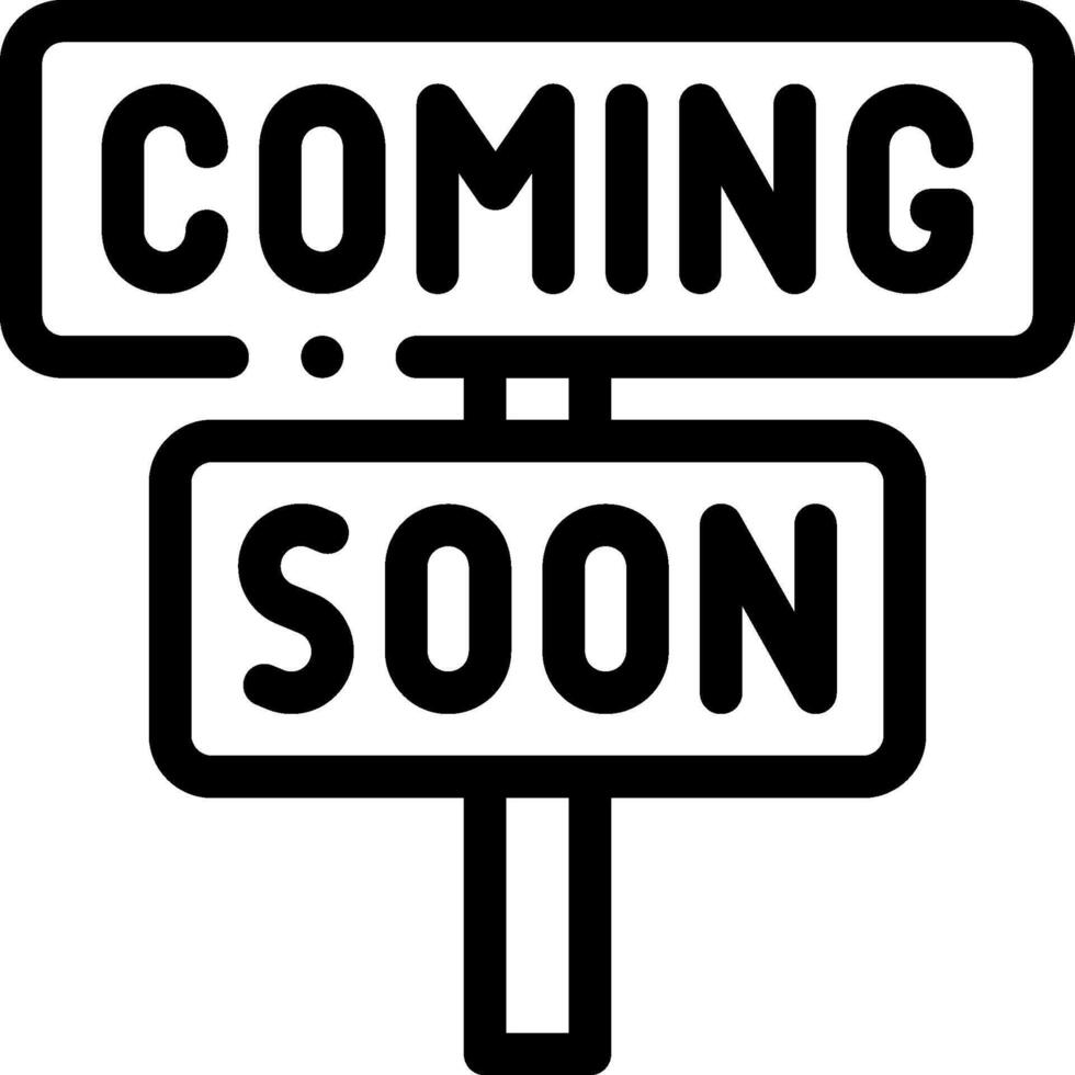 coming soon illustration design vector
