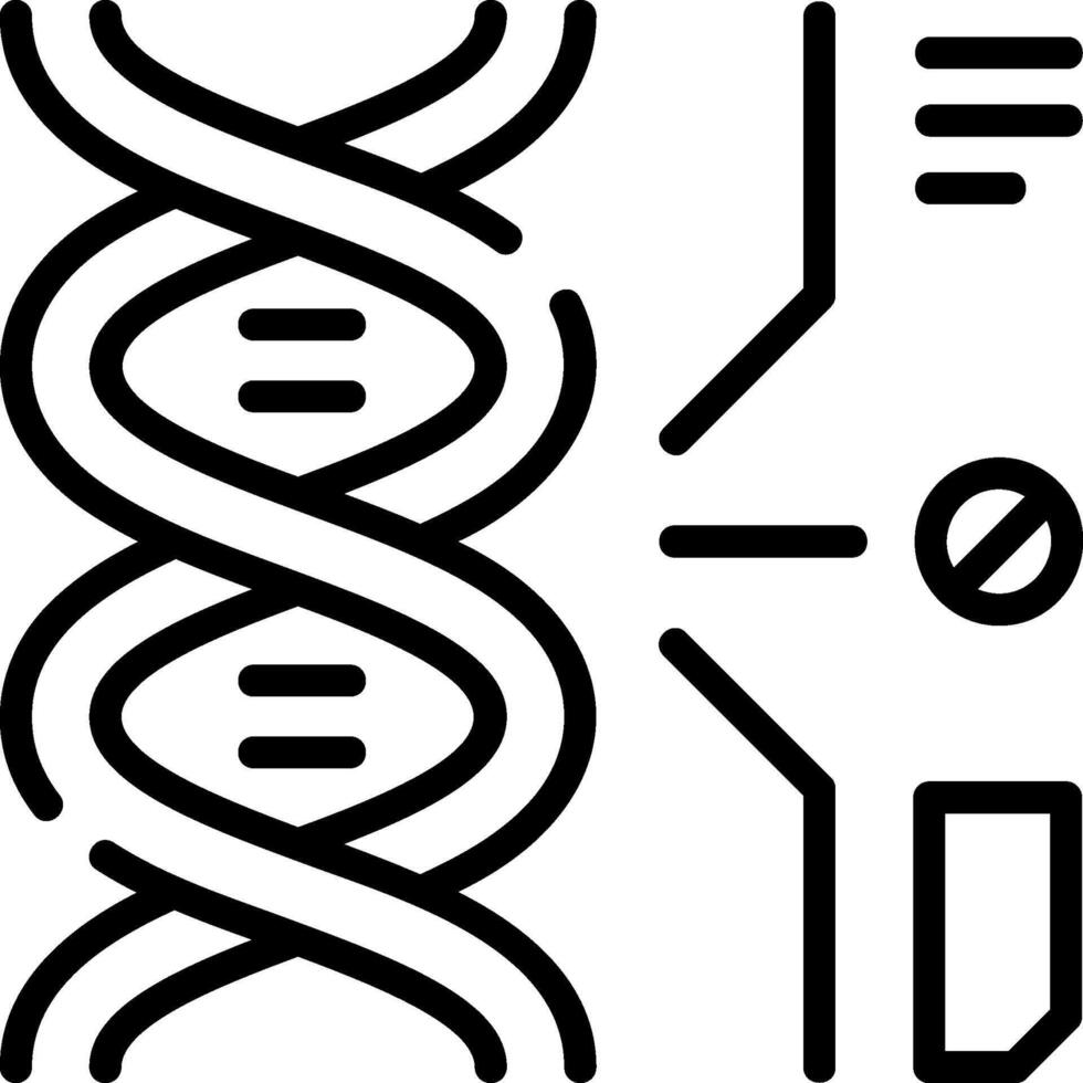 dna illustration design vector