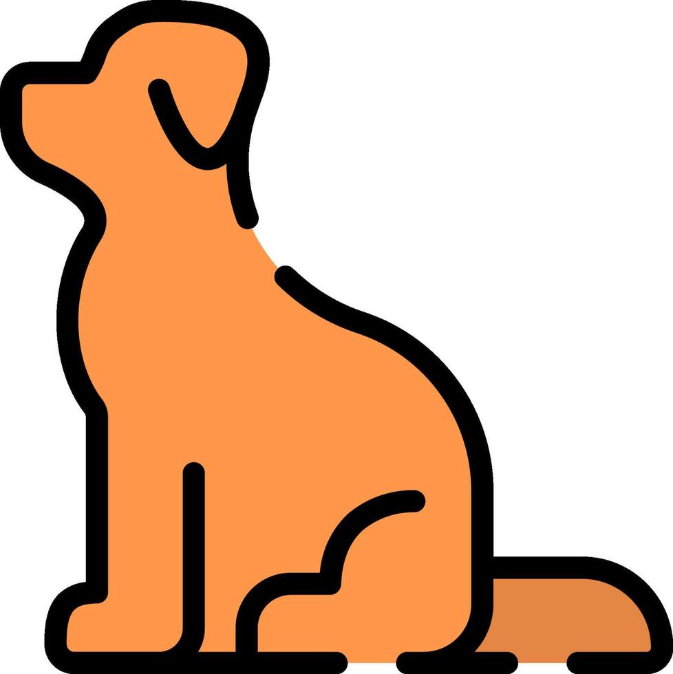dog illustration design vector