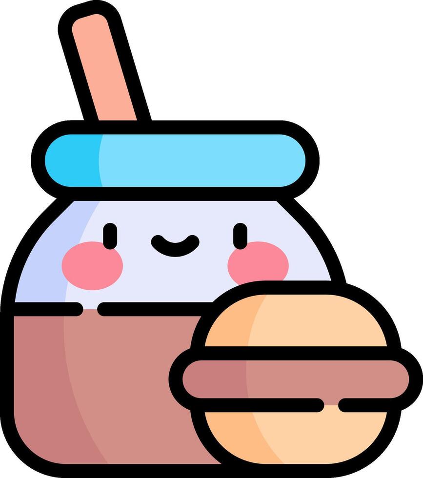 dulce de leche illustration design vector