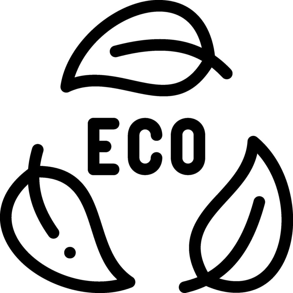 eco friendly illustration design vector