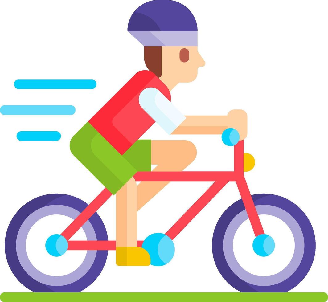 cycling illustration design vector