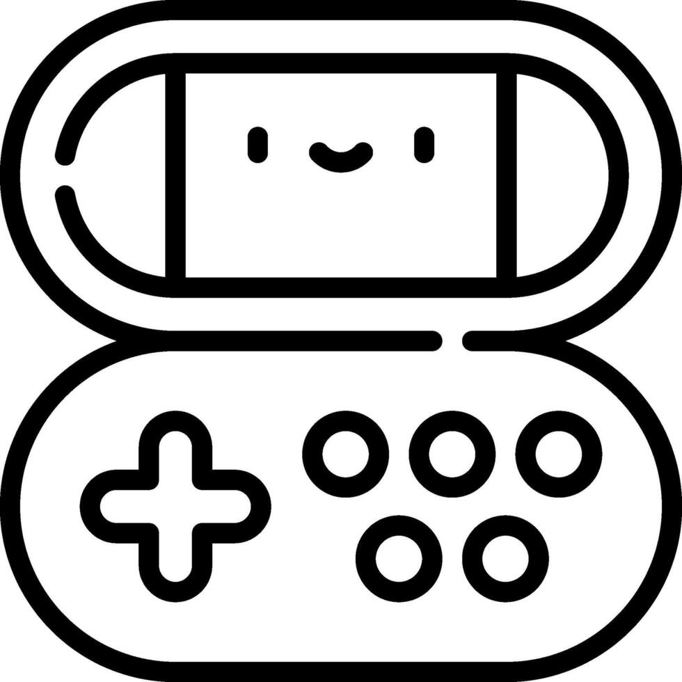 game console illustration design vector