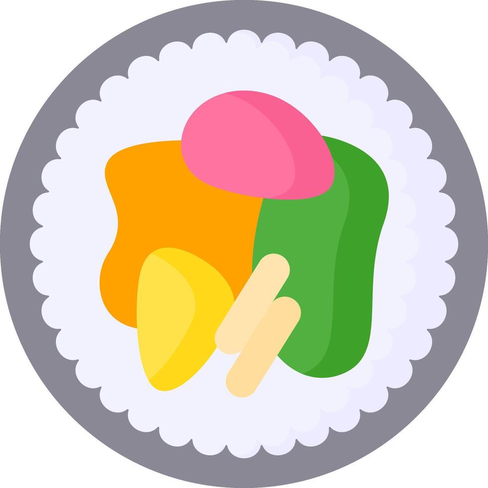 gimbap illustration design vector