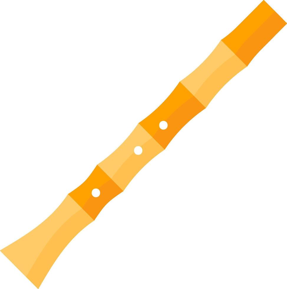 flute illustration design vector
