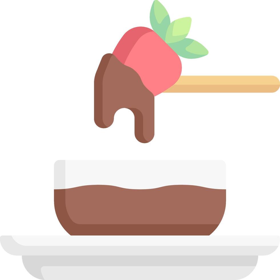 fondue illustration design vector