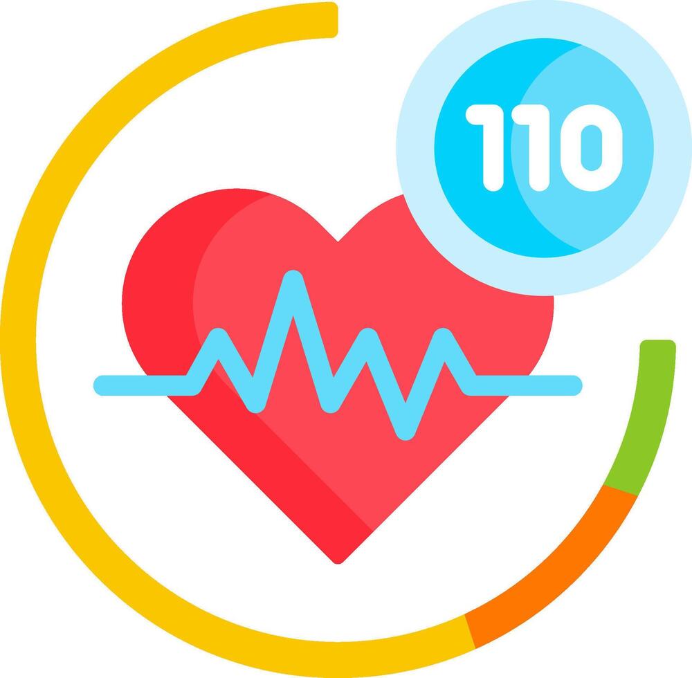 heart rate illustration design vector