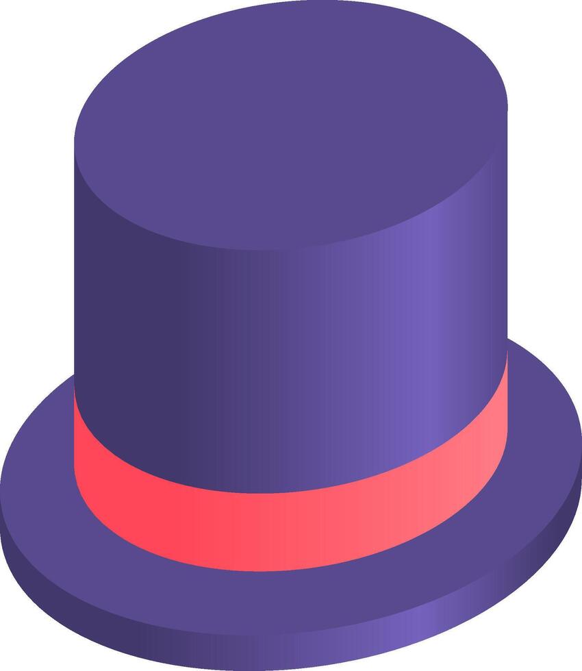 magic hat illustration design vector