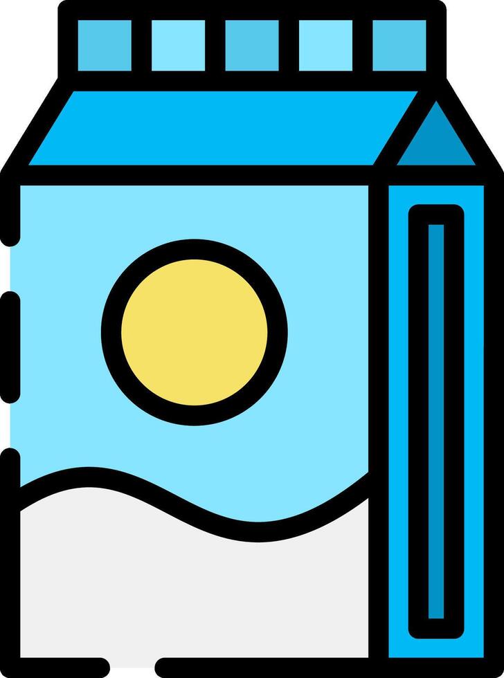milk illustration design vector