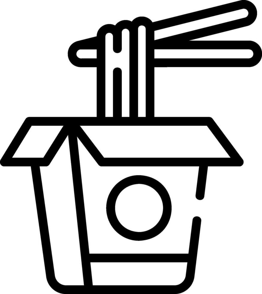 noodles illustration design vector