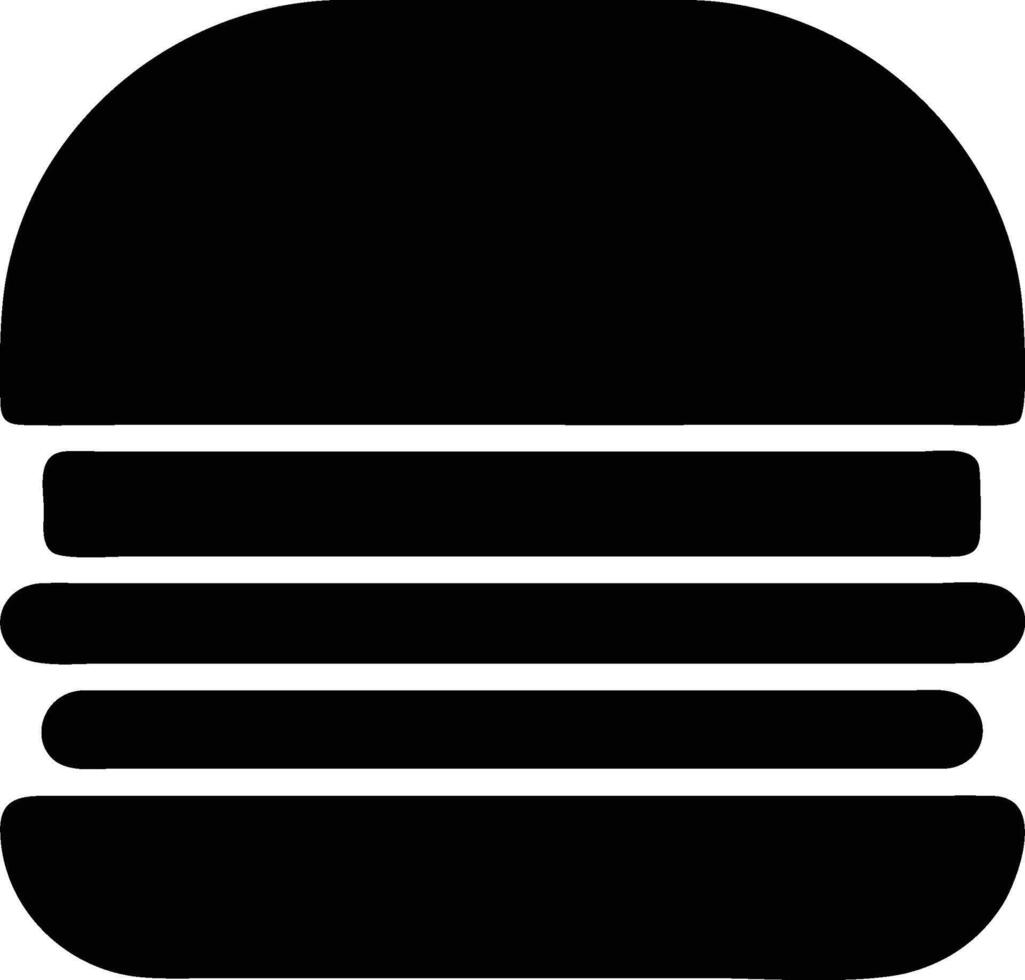 a hamburger icon on a white background vector