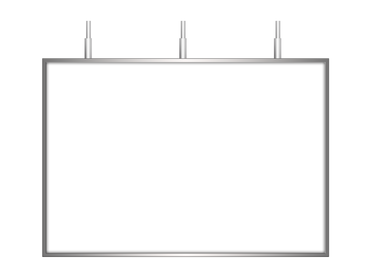 Hanging Billboard Chalkboard psd