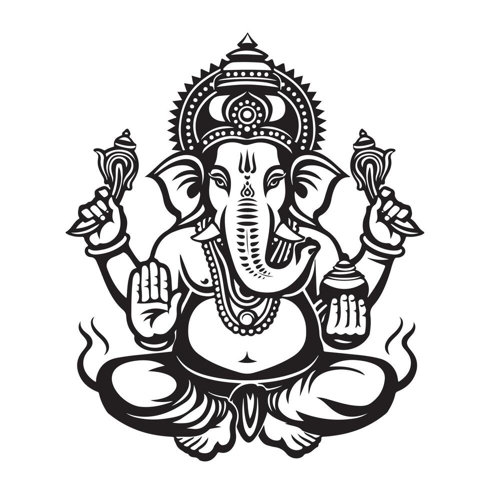 Lord Ganesh Icon, Ganesh vector