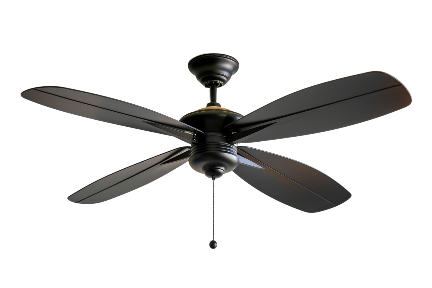 Black Ceiling Fan png