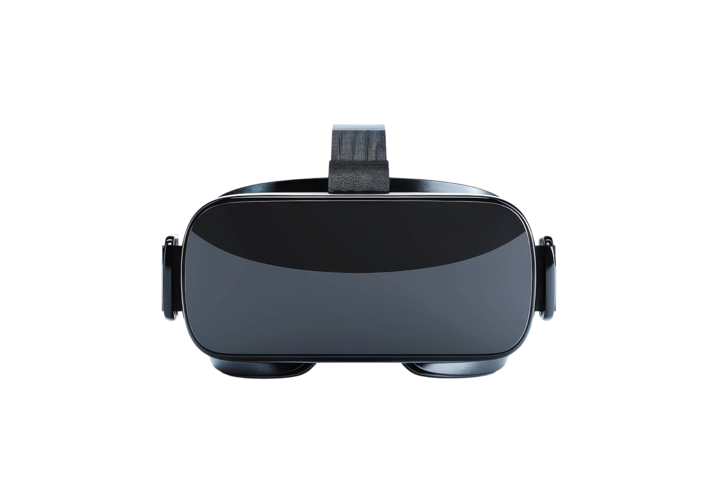 Black Virtual Reality Headset Isolated png